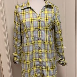 EUC Oakley Gretchen‎ Bleiler Flannel Shirt. Medium